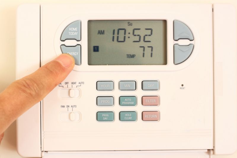 Repaired Mechanical Thermostat